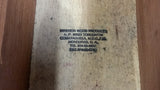 Vintage 1973 Toro La Pantera International Predator 25 Fine Cigars Diamond Collection Wooden Cigar Box Made in Honduras