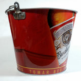 Budweiser King of Beers Metal Ice Bucket Pail