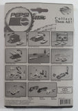 1990s Golden Wheel Special Edition Pepsi & Diet Pepsi Team Racer #38 Peter Comlia & #77 Die Cast Toy Race Car Vehicles with Red "Turn Base" Soda Pop Collectible New in Package