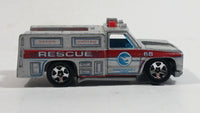 2008 Hot Wheels Rescue Rods Rescue Ranger Truck Silver Grey Die Cast Toy Car Vehicle