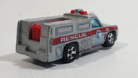 2008 Hot Wheels Rescue Rods Rescue Ranger Truck Silver Grey Die Cast Toy Car Vehicle