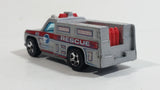 2008 Hot Wheels Rescue Rods Rescue Ranger Truck Silver Grey Die Cast Toy Car Vehicle