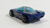 2001 Hot Wheels Logo Motive Pontiac Banshee Blue Die Cast Toy Sports Car Vehicle