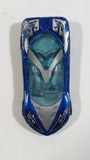 2001 Hot Wheels Logo Motive Pontiac Banshee Blue Die Cast Toy Sports Car Vehicle