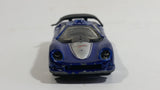 2010 Hot Wheels Hot Auctions Callaway C7 Metallic Blue Die Cast Toy Car Vehicle