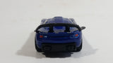 2010 Hot Wheels Hot Auctions Callaway C7 Metallic Blue Die Cast Toy Car Vehicle