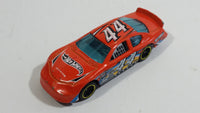 2012 Hot Wheels Thrill Racers Race Course Dodge Charger Stock Car #44 Orange Die Cast Toy Car Vehicle