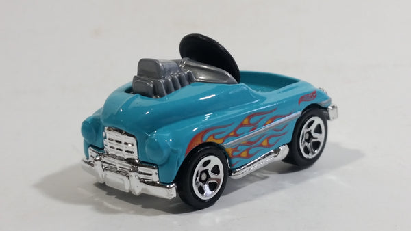 2015 Hot WHeels HW City Surf Patrol Pedal Driver Aque Blue Die Cast Toy Car Vehicle