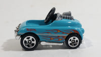 2015 Hot WHeels HW City Surf Patrol Pedal Driver Aque Blue Die Cast Toy Car Vehicle