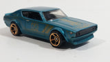 2014 Hot Wheels Night Burnerz Nissan Skyline H/T 2000GT-R Teal Die Cast Toy Car Vehicle