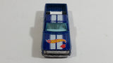 2011 Hot Wheels HW Racing '83 Chevy Silverado Truck Metalflake Blue Die Cast Toy Car Vehicle