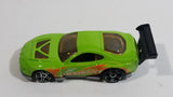 2010 Hot Wheels Hot Tunerz Super Tsunami Lime Green Die Cast Toy Car Vehicle