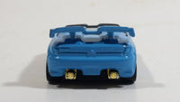 2010 Hot Wheels Hot Tunerz Tantrum Light Blue Die Cast Toy Car Vehicle