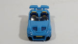 2010 Hot Wheels Hot Tunerz Tantrum Light Blue Die Cast Toy Car Vehicle