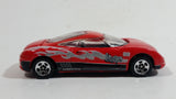 2000 Hot Wheels Chrysler Thunderbolt Red Die Cast Toy Car Vehicle