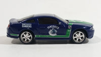 2010 Maisto Top Dog Collectible Vancouver Canucks NHL Ice Hockey Team 2010 Ford Mustang GT 1/64 Scale Die Cast Toy Car Vehicle