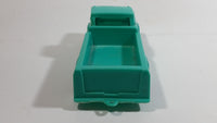 Vintage 1960s Reliable Toys Mint Green Pickup Truck Hard Plastic Toy Car Vehicle