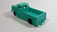 Vintage 1960s Reliable Toys Mint Green Pickup Truck Hard Plastic Toy Car Vehicle