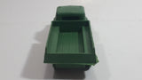 Vintage 1960s Reliable Toys Style Olive Green Army Truck Hard Plastic Toy Car Vehicle