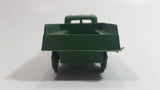 Vintage 1960s Reliable Toys Style Olive Green Army Truck Hard Plastic Toy Car Vehicle