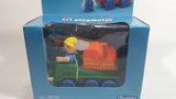 Vintage 1985 Li'l Playmates No. 780590 Mobile Crane Truck Orange, Green and Blue Plastic Toy Car Vehicle New in Box
