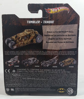 2011 Hot Wheels DC Comics Batman Begins Movie Film Tumbler Tan Sand Beige Army Camouflage Brown Die Cast Toy Car Vehicle New in Package