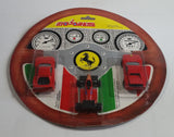 Vintage Majorette Ferrari 3 Pack F40, F1, GTO Red Die Cast Toy Car Vehicles New in Steering Wheel Shaped Package