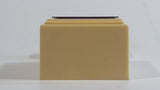 Vintage 1970s Arco Miss Merry's Brown Beige Plastic Doll Toys Kitchen Stove Microwave Unit - Made in Hong Kong