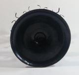 Antique 1905 Patent Cast Iron Double Level Carousel Rubber Stamp Holder with 12 Rubber Stamps