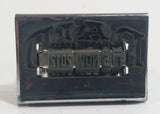 Antique 1905 Patent Cast Iron Double Level Carousel Rubber Stamp Holder with 12 Rubber Stamps