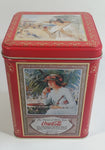 2003 Coca Cola Coke Soda Pop "The Drink of All of The Year" Red 5 1/2" Tall Tin Metal Container