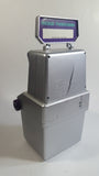 2001 Summit Financial Products ATM Banking Machines Plastic Digital Coin Bank Safe - Working But Missing Bottom Door