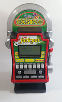 6 in 1 Casino Jackpot Plastic 13 1/2" Tall Digital Slot Machine Coin Bank