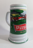 Pilsner Old Style Beer Bunny Rabbit 6 1/4" Tall Stein Mug Breweriana Collectible Drinkware