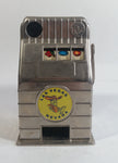 Vintage 1960s Las Vegas Nevada 10 Cent Metal Slot Machine Jack Pot Coin Bank - Not Working