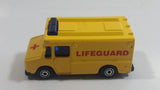 Maisto Lifeguard Beach Search Truck Yellow Die Cast Toy Car Vehicle