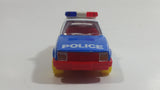 Maisto Ford Escort 1.6i White and Blue Police Die Cast Toy Car Emergency Rescue Vehicle