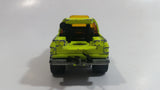 Majorette No. 291 & No. 228 Depanneuse Truck 4WD Fluorescent Yellow Die Cast Toy Car Vehicle