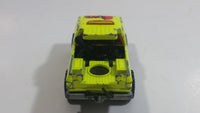 Majorette No. 291 & No. 228 Depanneuse Truck 4WD Fluorescent Yellow Die Cast Toy Car Vehicle