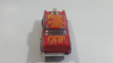 Majorette No. 223 Chevy 57 Red with Flames Die Cast Toy Car Vehicle