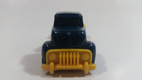 1997 Hot Wheels Tow Truck Dark Blue Plastic Body Die Cast Toy Car Vehicle McDonald's Happy Meal