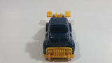 1997 Hot Wheels Tow Truck Dark Blue Plastic Body Die Cast Toy Car Vehicle McDonald's Happy Meal