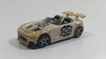 2003 Hot Wheels Tech Tuners Tantrum Metalflake Gold Die Cast Toy Car Vehicle