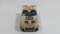 2003 Hot Wheels Tech Tuners Tantrum Metalflake Gold Die Cast Toy Car Vehicle