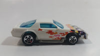 HTF Rare 1995 Hot Wheels Track Systems Blown Camaro Z-28 White Die Cast Toy Car Vehicle 5SP