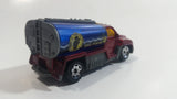 2002 Matchbox Rescue Rookies H2O Patrol Tanker Truck Dark Red and Blue Die Cast Toy Car Firefighting Vehicle