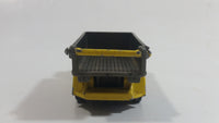 1993 Corgi Auto City Tipping Lorry Dump Truck "Wolf" "5" Yellow and Grey Die Cast Toy Car Vehicle