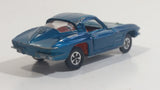 Road-Master Flyers Super Cars Gran Turismo Teal Blue 1/58 Scale Die Cast Toy Car Vehicle with Opening Doors and Hood Lone Star Corvette