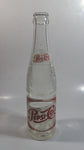 Vintage 1958 Sparkling Pepsi Cola Soda Pop Red and White 10 Fl oz Clear Glass Beverage Bottle Montreal