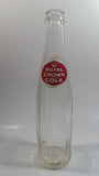Vintage RC Royal Crown Cola 9 1/2" Tall 10 Fl oz Clear Glass Soda Pop Beverage Toronto, Canada
